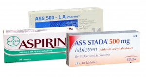 Schmerzmittel gegen Zahnschmerzen mit Acetylsalicylsäure (ASS)